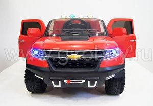 Детский электромобиль River Toys Chevrolet X111XX красный