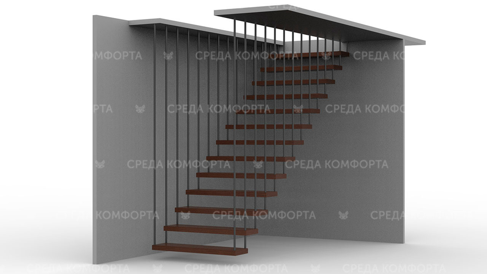 Деревянная лестница LSTN0025