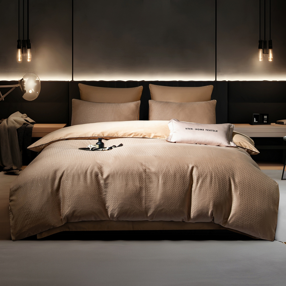 Комплект постельного белья Сатин-Жаккард Тессоро MT007