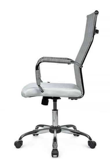 Кресло Art RCH 6017H Серо-белый