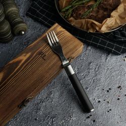 Набор для стейка нож+вилка "Vintage   Premium" дерев. футляр Pakka Black P.L. Proff Cuisine