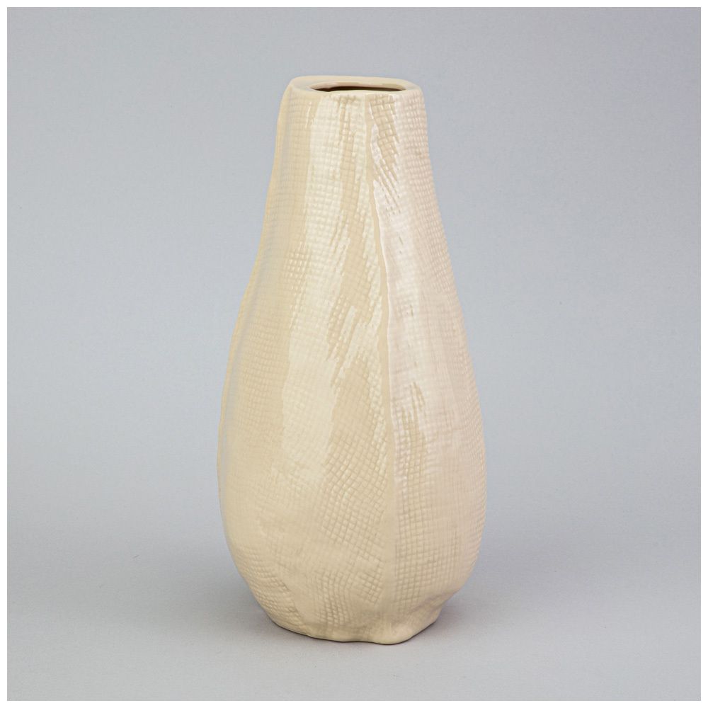 ВАЗА 13*13*25СМ ЦВЕТ: БЕЖЕВЫЙ