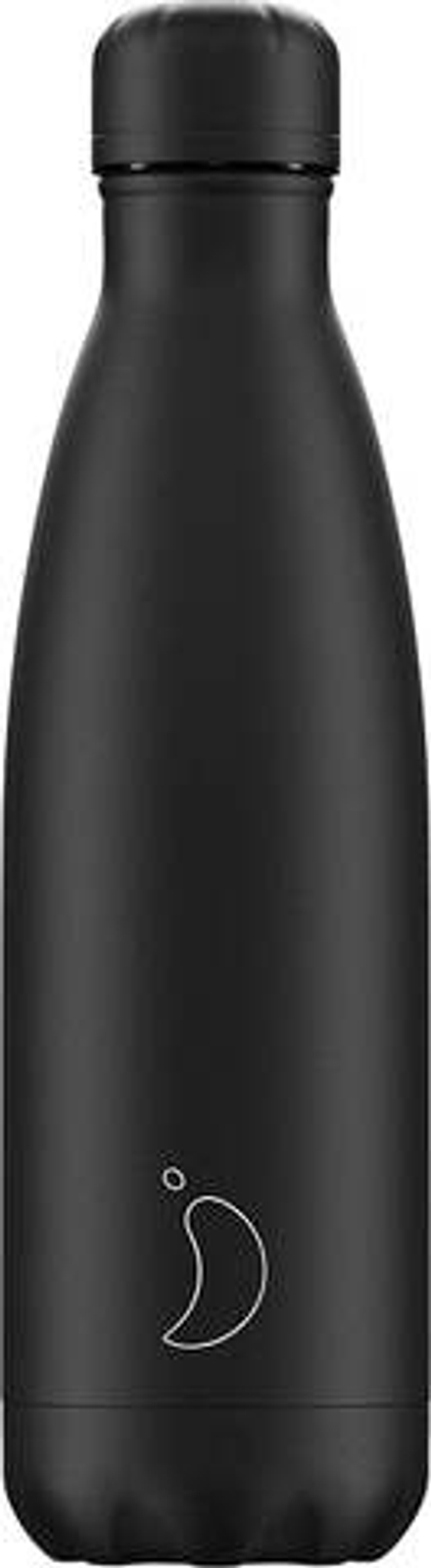 Термокружка chilly's bottles, monochrome, нержавеющая сталь, чёрная · арт. fabr B750MOAGR