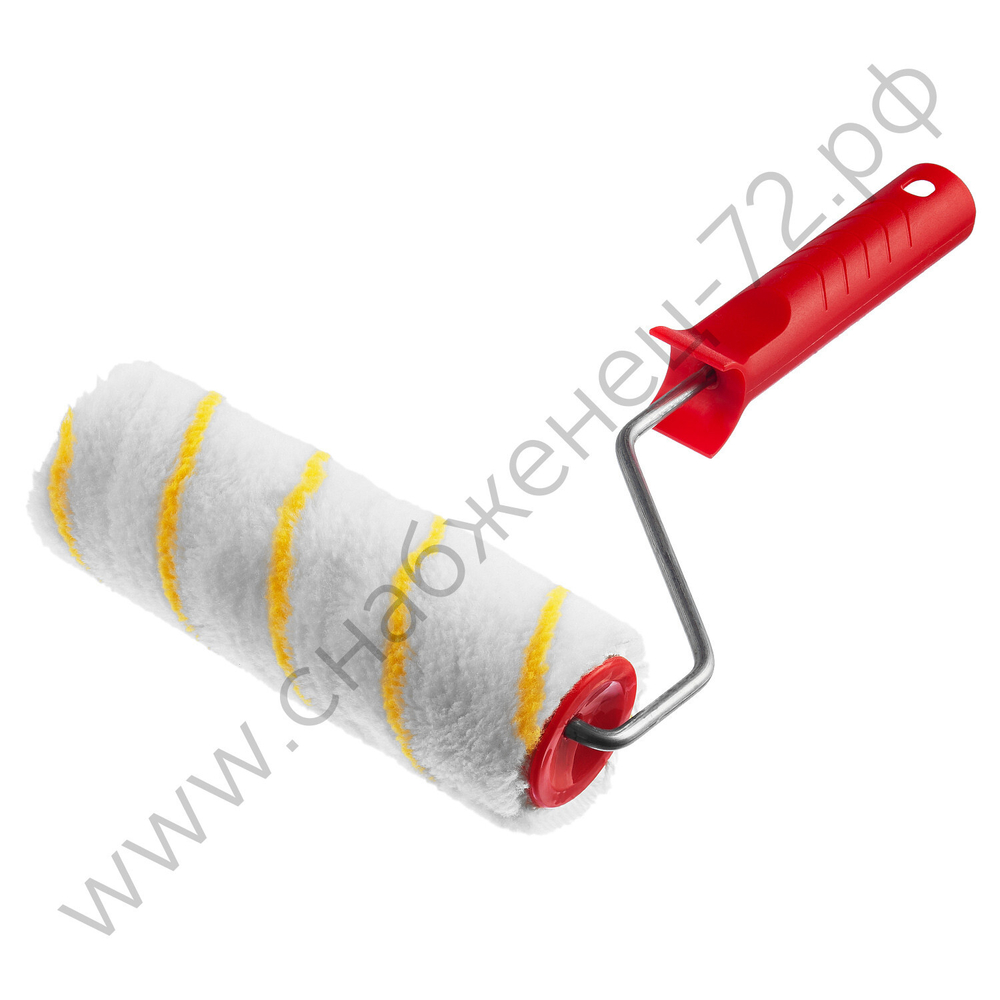 MIRAX POLYTEX 40 мм, 180 мм, ворс 12 мм, полиакрил/полиэстер, Малярный валик с ручкой (03716-18)