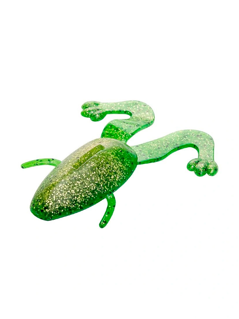 Лягушка несъедобная Helios Crazy Frog 3,55"/9,0 см Electric green 20шт. (HS-23-007-N-20)