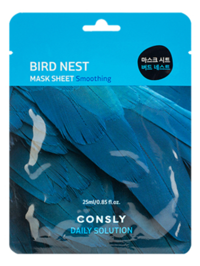 Тканевая маска для лица с экстрактом ласточкиного гнезда, 25мл, Consly
