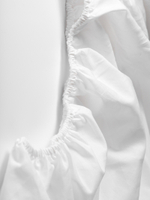 Простынь 140 натяжная белая