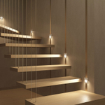 DK1020-WH Светильник встраиваемый в стену c датчиком движения, IP 20, LED 3000, 1 Вт, белый, пластик