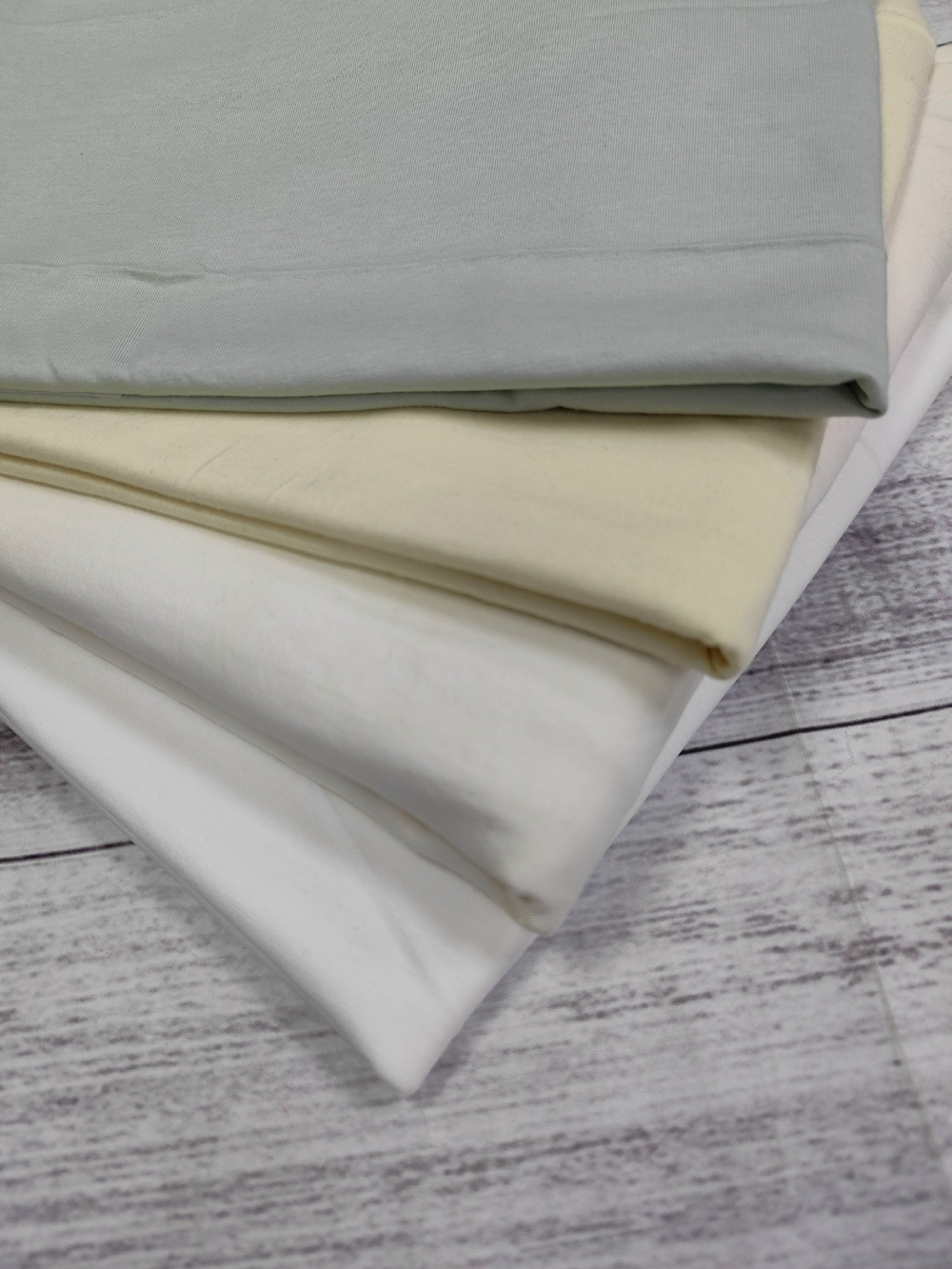 Кулирка с лайкрой Тур / Белая