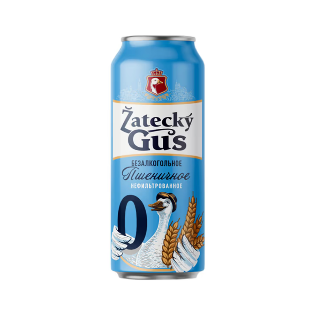 Пиво Zatecky Gus 0 0.45 л ж/б