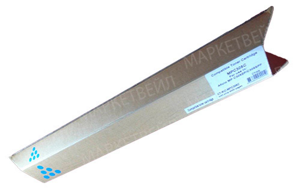 Тонер-картридж ELP, аналог Ricoh type MPC305E для Aficio MP C305SP/C305SPF, cyan (83г)
