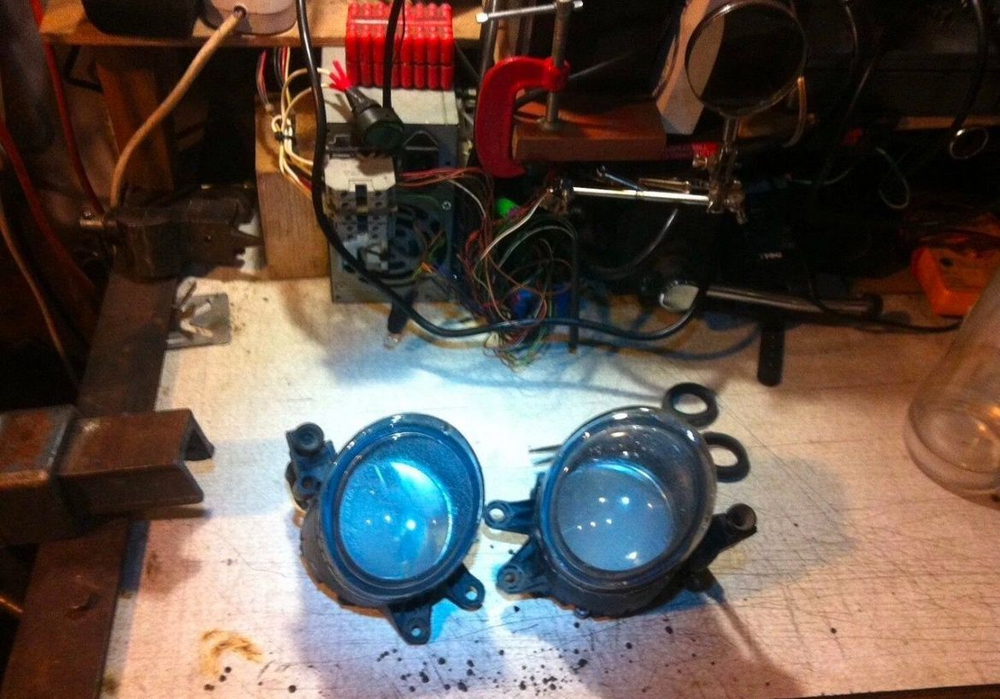 Bi LED туманки audi A4 A5 A6 Q3 Q5