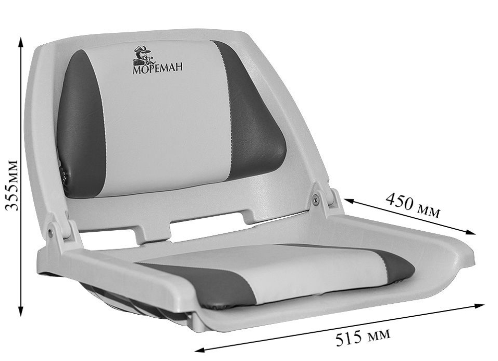 Сиденье с тканевыми подушками, камуфляж (10253851)