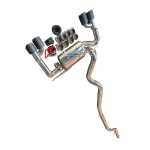 Спортивная выхлопная система с заслонками для BMW 3 Series F30 320i/328i N20 2.0T 2012-2016 БМВ