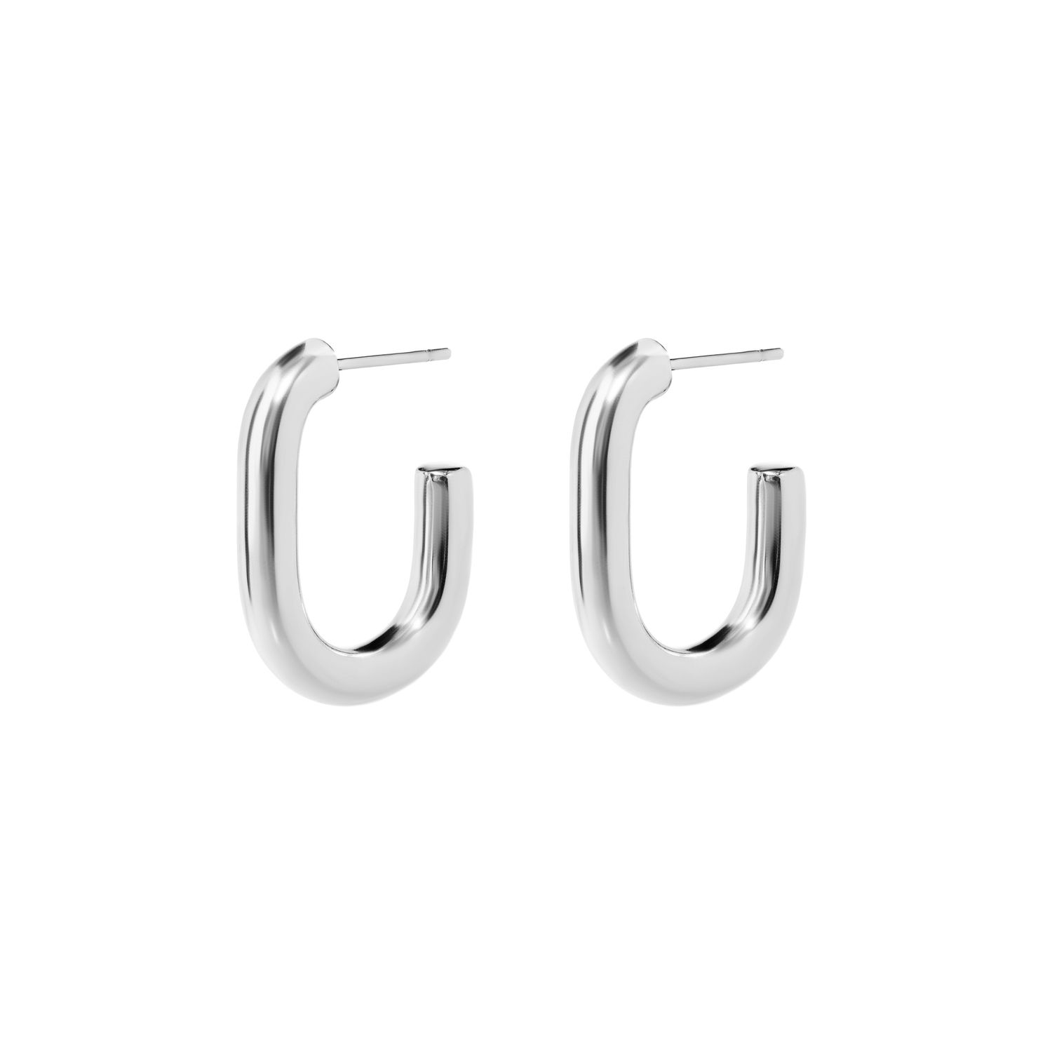 Серьги Regular Shape Earrings - Silver