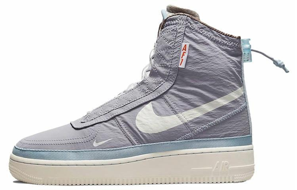 Кроссовки Nike Air Force 1 Shell Pu (Женская размерная сетка)