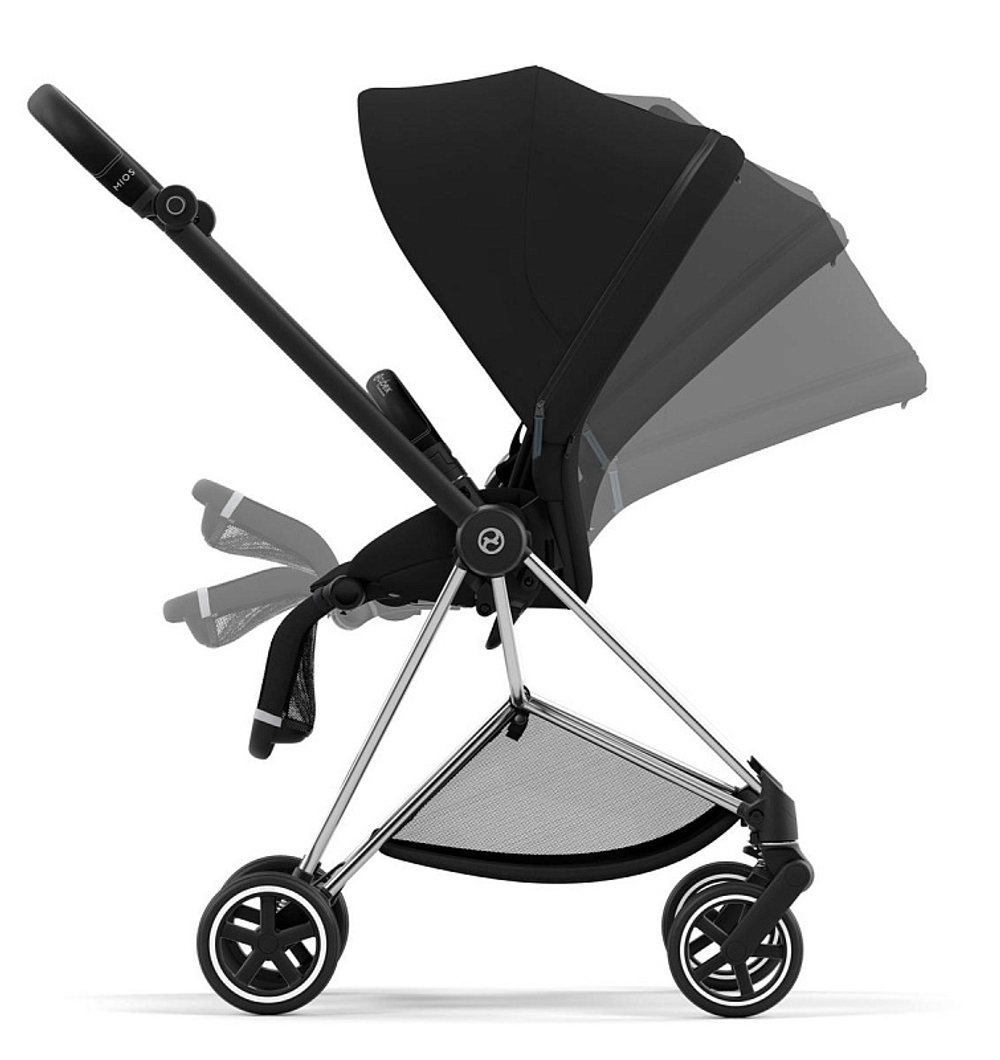 Прогулочная коляска Cybex Mios III Sepia Black/Chrome Black