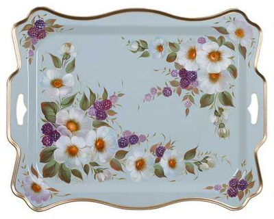 Zhostovo metal tray A23D18052643