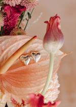 Серьги "Аморе пафф"