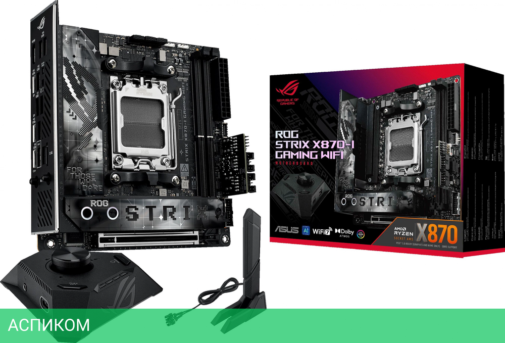 Материнская плата Asus ROG Strix X870-I Gaming WIFI (90MB1IW0-M0EAY0)