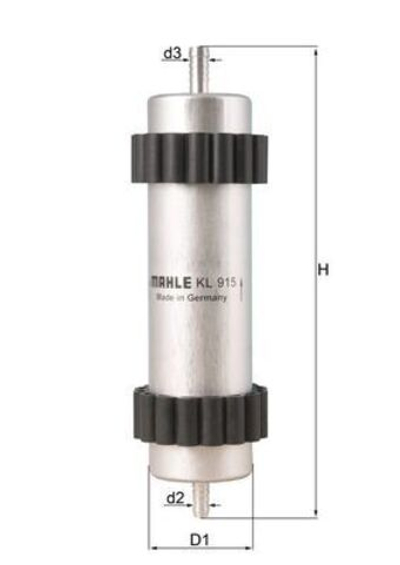 MAHLE - KL915-MAH - Fuel Filter