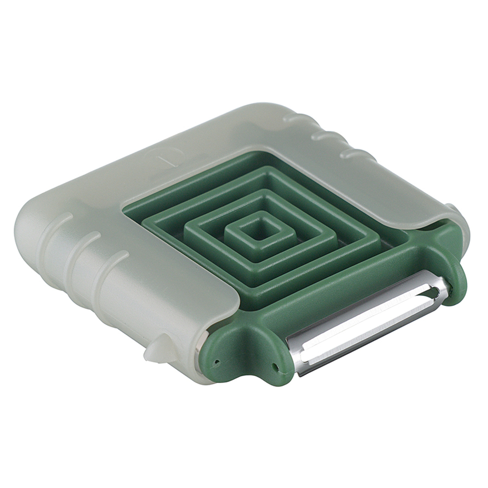 Пиллер с 3 лезвиями arnou, 8,5х10 см, светло-серый/зеленый