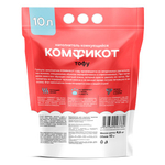 Наполнитель тофу комкующийся без аромата Комфикот 10 л