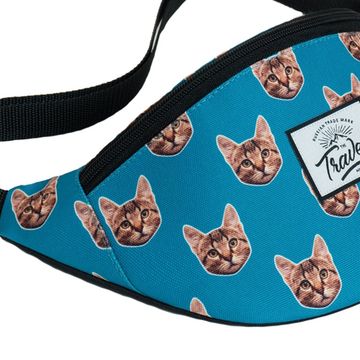 Поясная сумка Travel. Коты