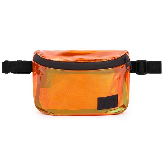 Cумка GOOD LOCAL поясная прозрачная Banana Lab Clear (оранжевый)