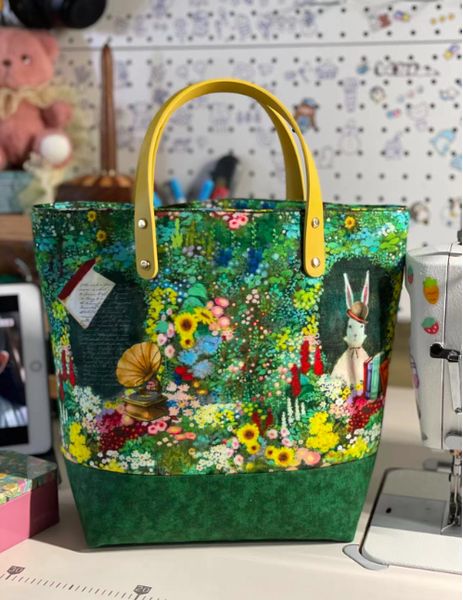 отрез 70 см, МИСС РЕББИТ 100% хлопок , Handmade Fabrics 4