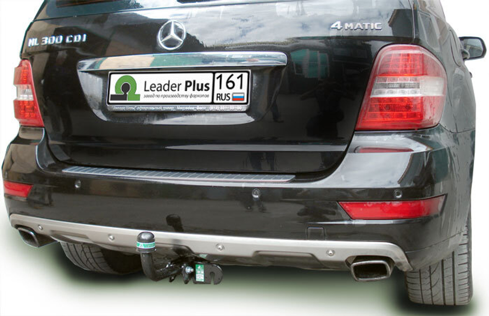 Фаркоп(прицепное) Лидер-Плюс для MERCEDES M CLASS (W164) 2005-2011/ MERСEDES GLS (W166) 2016 - ... г.в.(паспорт и сертификат в комплекте)(без электрики)M205-A