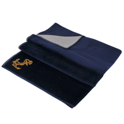 Полотенце пляжное 100х180 Casual Avenue Florida дымчатое/синее