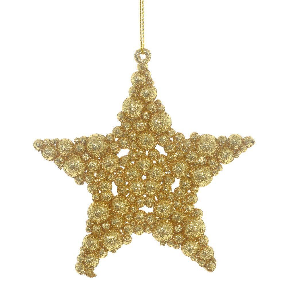 GAEM Набор из 2шт Украшение новогоднее "Звезда", L13 W1 H16 см