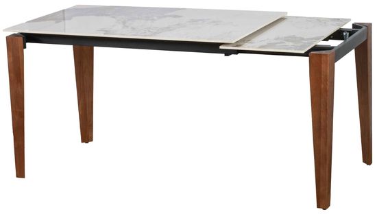 Стол Vermont (120-160) pandora gloss / Brown Wood