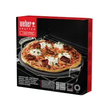 Камень для пиццы и другой выпечки Gourmet BBQ System, с глазированным покрытием, 34 см, Weber