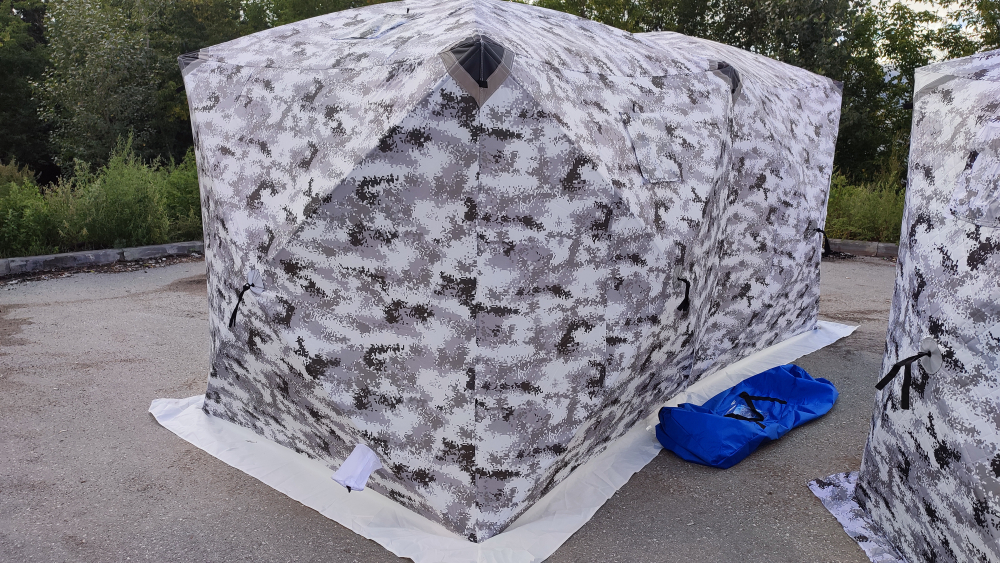 Зимняя палатка 200*400*200 3х слойная