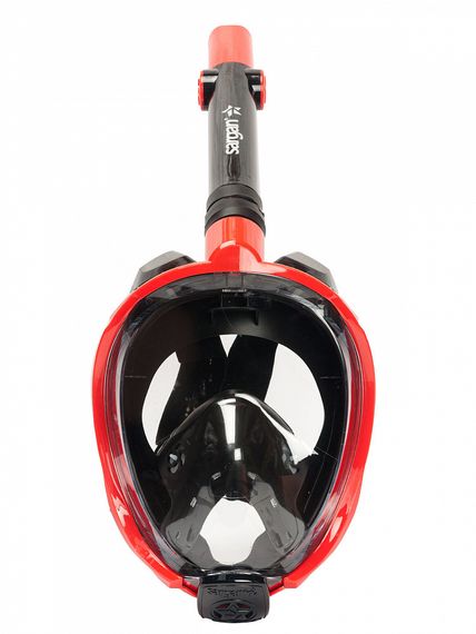 Маска полнолицевая Sargan Галактика премиум черная/красная/черная