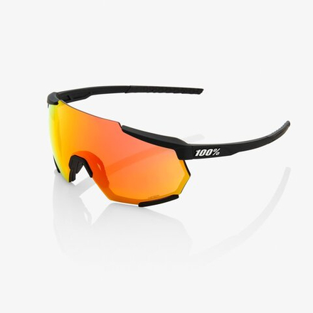 Очки спортивные 100% Racetrap Soft Tact Black / HIPER Red Multilayer Mirror Lens (61037-100-43)