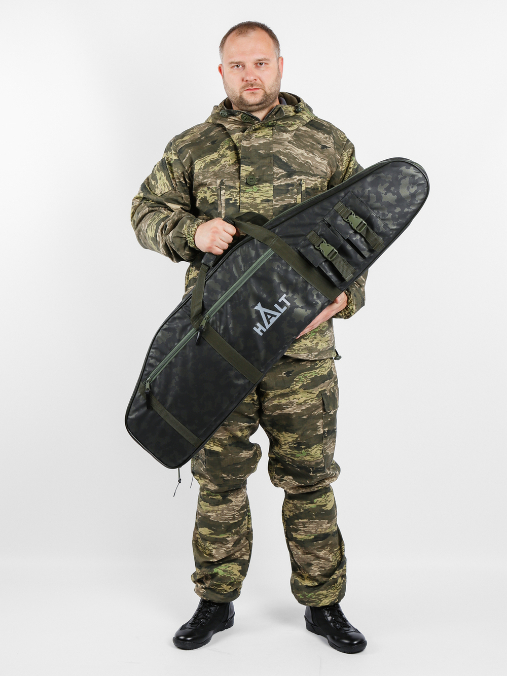 Чехол для ружья с оптикой Halt L110, хаки