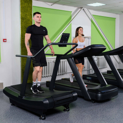 Профессиональная изогнутая беговая дорожка DHZ А-7000