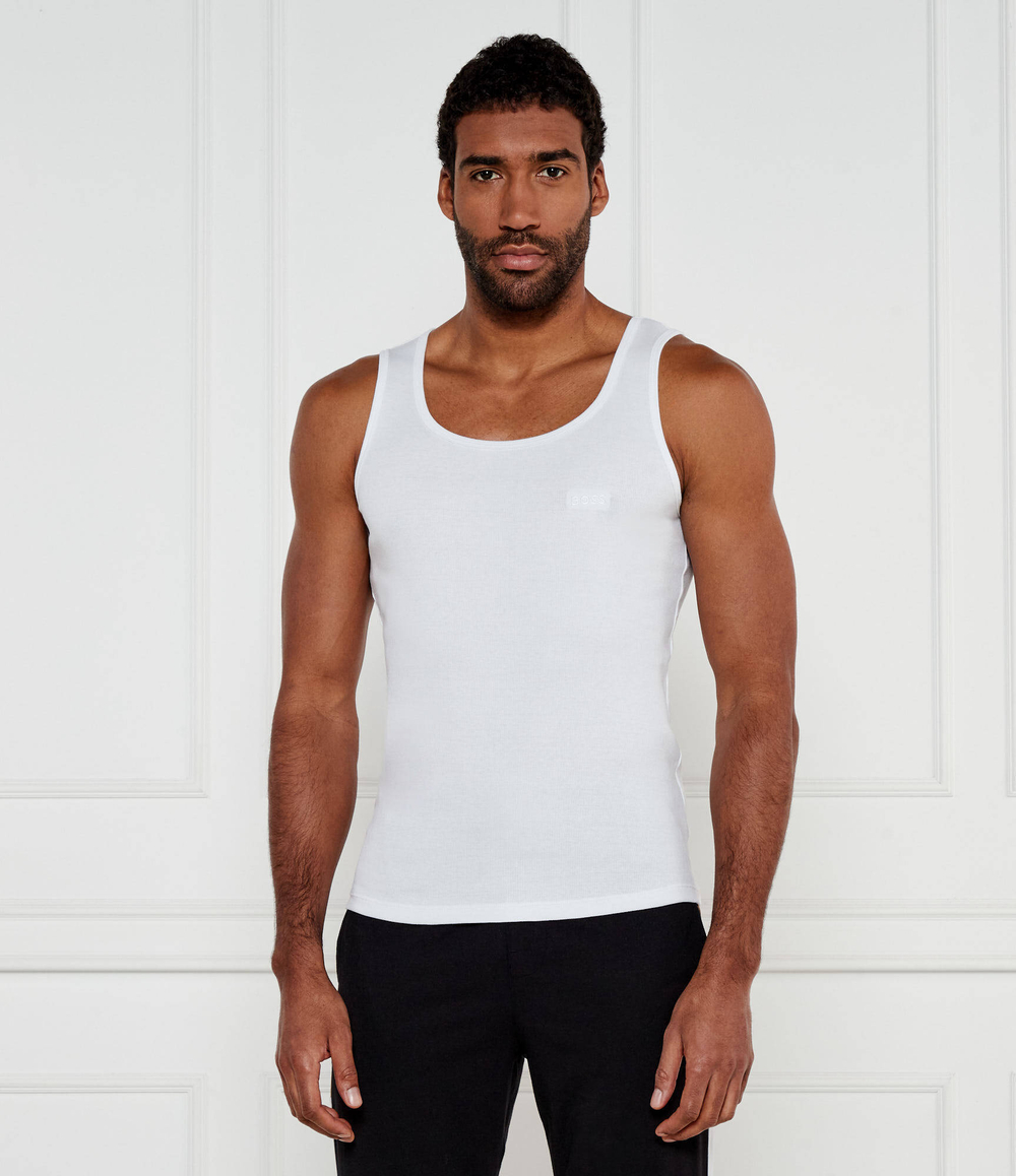 майка 3 шт. RibClassic Boss Bodywear - белый(50542132)