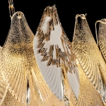 Подвесная люстра Modelux ML.6228.600 GD