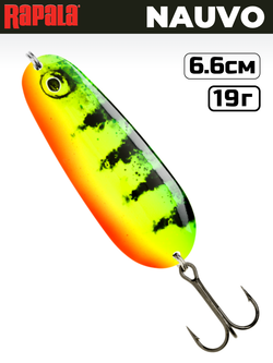 Блесна RAPALA Nauvo NAV19 / 6.6 см, 19 г, цвет FT