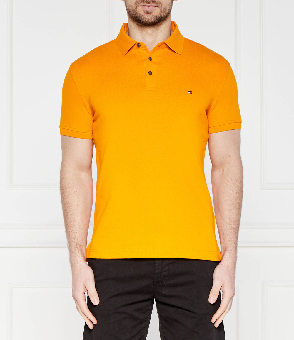 Поло Tommy Hilfiger - оранжевый(MW0MW17771)