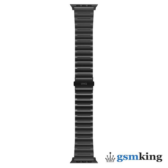 Uniq STROVA Premium 304 Stainless Steel Braslet for Apple Watch 42|44|45mm Black