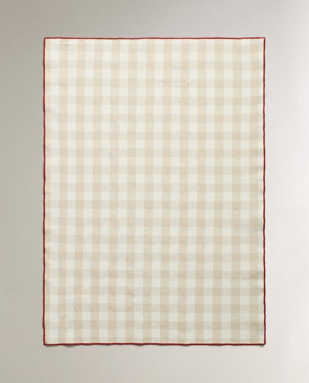 ZARA HOME КУХОННОЕ ПОЛОТЕНЦЕ В КЛЕТКУ (НАБОР ИЗ 2 ШТ.),