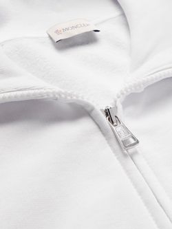 Кофта Moncler Logo-Flocked Zip Up