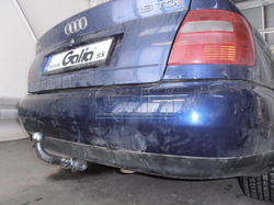 Фаркоп оцинкованный Galia A035A для Audi A4 седан/универсал 1994-2000(паспорт и сертификат в комплекте)(без электрики)