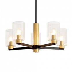 Люстра на штанге Freya Ombre FR2051CL-05BBS