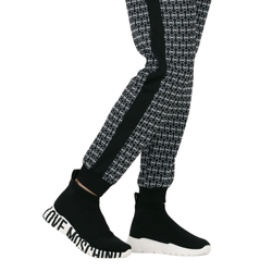 MOSCHINO кроссовки - чёрный (39)(нет на остатках)